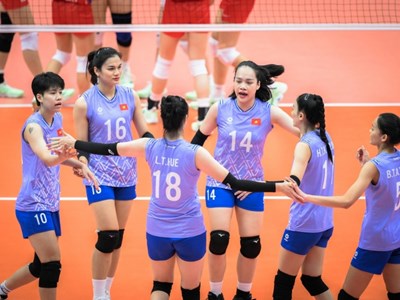 Lịch thi đấu của tuyển bóng chuyền nữ Việt Nam tại Giải vô địch châu Á 2026