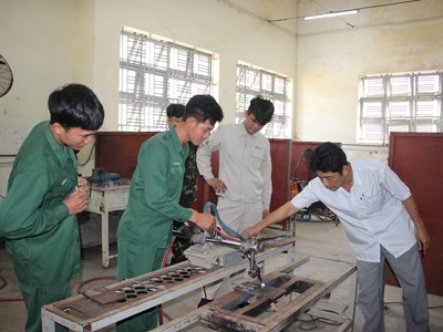 Thanh niên hoàn thành nghĩa vụ ít tham gia học nghề