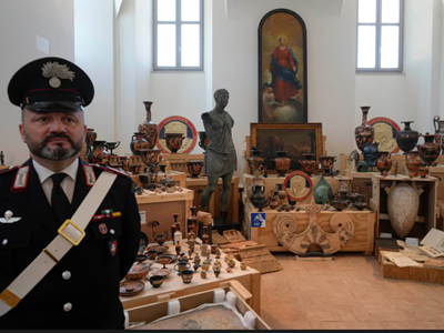 Italia hồi hương 600 cổ vật trị giá 65 triệu USD