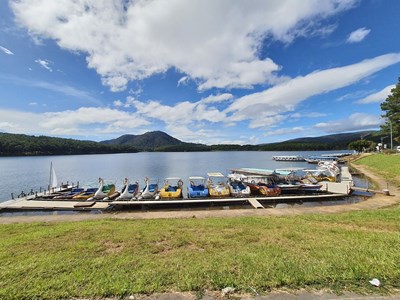 Vì sao dịch vụ đi thuyền trên hồ Tuyền Lâm bị ngừng hoạt động?