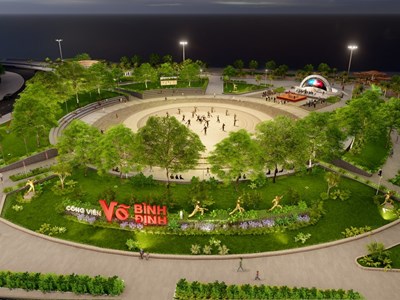Xây dựng Công viên võ Bình Định