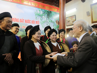  Thấm đẫm văn hóa miền Quan họ