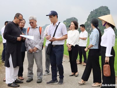 Tổ chức ICOMOS thẩm định thực địa tại Hải Dương