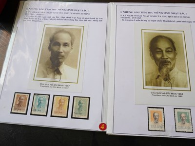 Hơn 50 năm sưu tầm tem có hình Bác Hồ