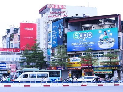 Tháo gỡ bất cập quản lý quảng cáo ngoài trời