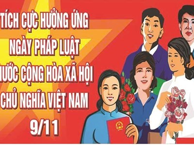  Hưởng ứng Ngày pháp luật Việt Nam năm 2024