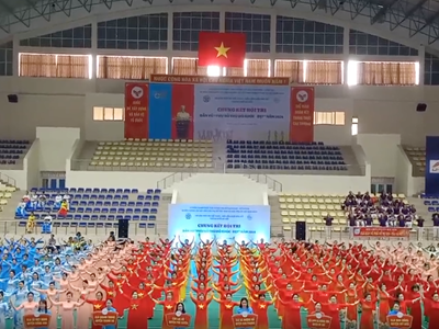  Chung kết Hội thi dân vũ “Phụ nữ Thủ đô khỏe - đẹp” năm 2024