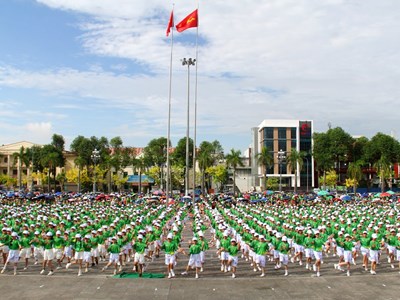 Mỗi người dân thường xuyên luyện tập ít nhất một môn thể thao