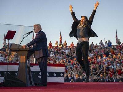 Bầu cử, showbiz và doanh nhân