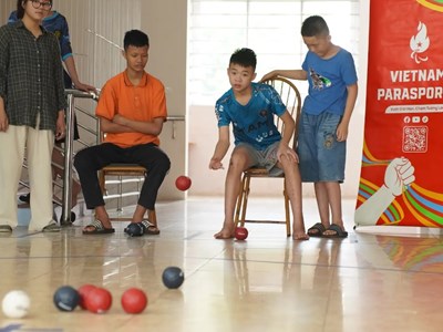  Mang thể thao đến với trẻ khuyết tật