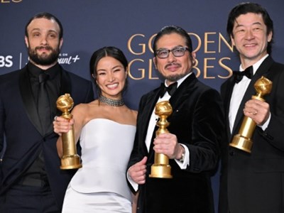 Shogun đại thắng Quả Cầu Vàng 2025