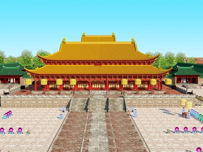 Phát hiện mới cho việc phục dựng Chính điện Kính Thiên