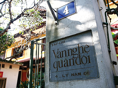 “Ngôi đền văn chương” của người lính