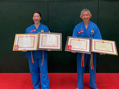  Hai cha, con “gieo” Vovinam trên đất Pháp