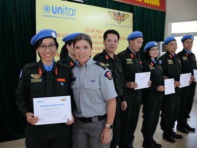 Tự hào với sứ mệnh gìn giữ hòa bình