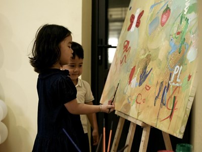 Khi những họa sĩ nhí kể chuyện bằng màu