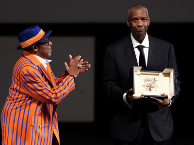 Denzel Washington bất ngờ nhận giải Cành cọ vàng danh dự tại LHP Cannes