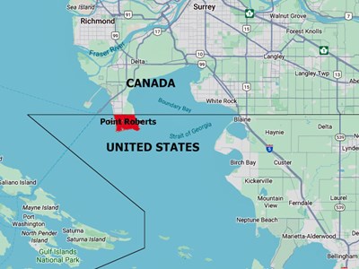 Thị trấn Mỹ “trong lòng” Canada chật vật giữa cuộc chiến thương mại