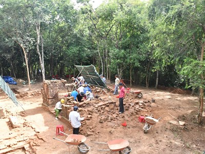 Phát hiện khu vực cư trú ở di sản thế giới Mỹ Sơn