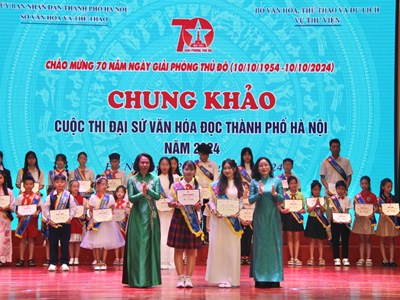 Hơn 1.500 “hạt giống tri thức” tranh tài Đại sứ Văn hóa đọc Hà Nội 2025