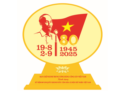  Mẫu biểu trưng quà tặng kỷ niệm 80 năm Cách mạng Tháng Tám thành công và Quốc khánh 2.9