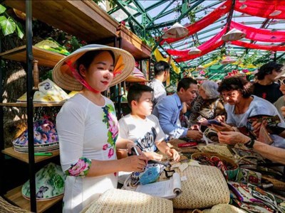 Dấu ấn lễ hội Việt Nam giữa Quảng trường Đỏ