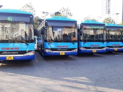 Hà Nội tăng cường 20 tuyến xe buýt phục vụ Triển lãm kỉ niệm 80 năm ngày Quốc khánh