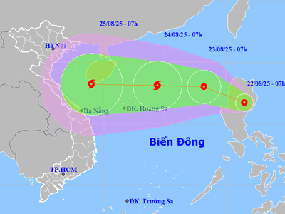 Áp thấp nhiệt đới sắp vào biển Đông, có nguy cơ mạnh thành bão số 5