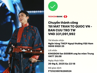 Tình người sẻ chia trong cơn bão số 5