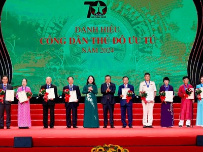 10 gương mặt được đề nghị tặng danh hiệu “Công dân Thủ đô ưu tú” năm 2025