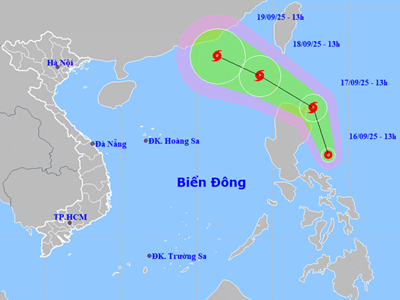 Bão số 8 đang hình thành trên biển Đông
