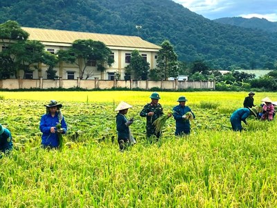 Ấm tình quân dân nơi vùng biên