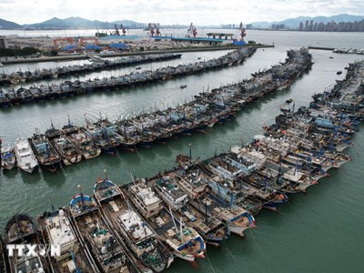 Trung Quốc nâng mức ứng phó khẩn cấp trước siêu bão Ragasa