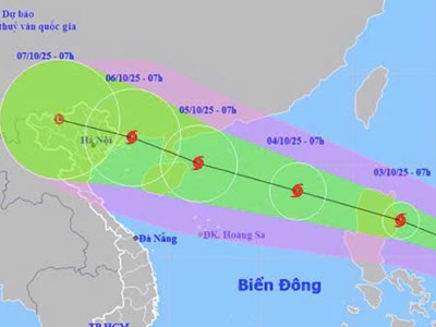 Áp thấp nhiệt đới trên Biển Đông có thể mạnh thành bão số 11? 