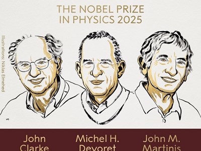 Ba nhà khoa học Mỹ đoạt giải Nobel Vật lý 2025 với nghiên cứu về lượng tử