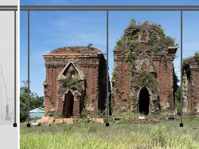 Băn khoăn việc trùng tu di tích tháp Nam Chiên Đàn