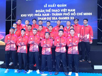 Thể thao TP.HCM nỗ lực hết mình vì màu cờ sắc áo