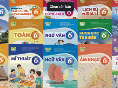 Bộ sách nào được chọn là bộ sách giáo khoa dùng chung?