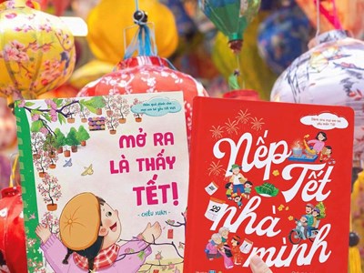  Chạm vào ký ức Tết qua những trang sách