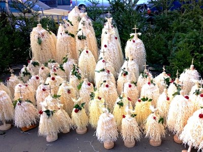 Phong tục đốt “cây thông Noel” chichilaki đón năm mới của người dân Gruzia