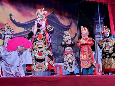 Ngọn lửa Tuồng trong lòng một làng quê