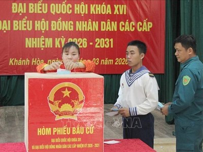  Từ lá phiếu của mỗi cử tri đến khát vọng lớn của dân tộc