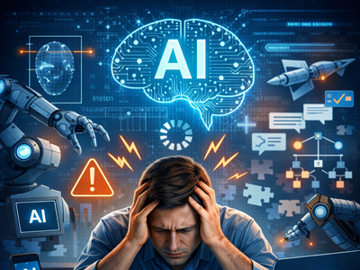 Nghiên cứu: AI có thể gây “mệt mỏi não bộ” cho người lao động