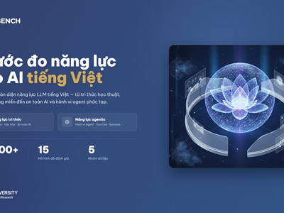 VinUni ra mắt V-Bench - Thước đo năng lực của các mô hình AI dành cho người Việt