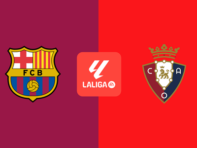 Nhận định trận đấu Barcelona vs Osasuna, 3h00 ngày 28.3: Củng cố ngôi đầu