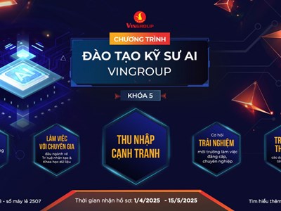 VinBigdata mở đăng ký khóa Kỹ sư AI miễn phí mùa 6