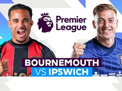 Nhận định trận đấu Bournemouth vs Ipswich, 1h45 ngày 3.4: Bắt nạt kẻ yếu