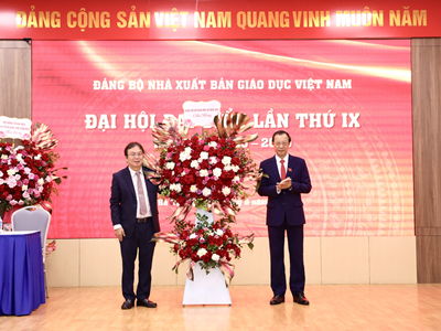 Đại hội Đảng bộ Nhà xuất bản Giáo dục Việt Nam thành công tốt đẹp