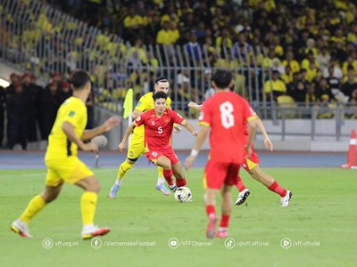 Thua đậm Malaysia, đội tuyển Việt Nam lâm thế khó tại vòng loại Asian Cup 2027