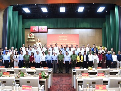 Bộ Công an gặp mặt báo chí nhân kỷ niệm 100 năm Ngày Báo chí cách mạng Việt Nam